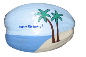 Click to enlarge - Green birthday gift