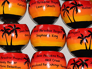 Hand painted innovative Corporate Recognition Awards