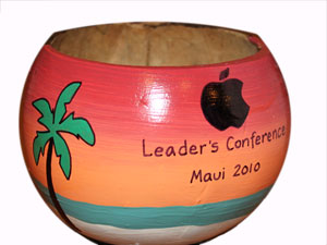 Keep your logo in front of your sales force with a painted cup