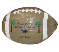Corporate Sales Trophies Hand Painted Coconut