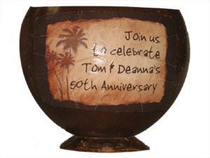 Unusual party invitation idea