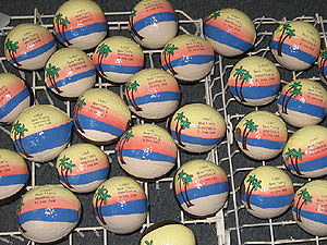 Luau Party Gift Hand Painted Coconut