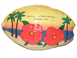  Hand Painted Coconuts are made in the USA