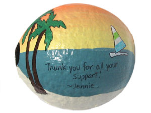 Hand Painted Coconuts are made in the USA