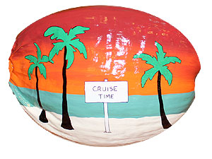  Hand Painted Coconuts are made in the USA
