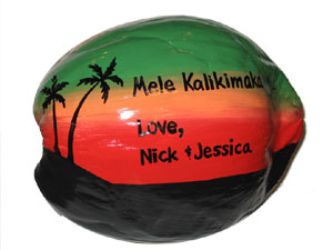 Mele Kalikimaka means Merry Christmas in Hawaiian