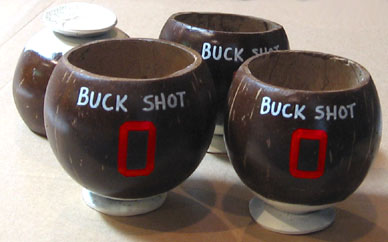 Ohio State Buckeye Shot Cups