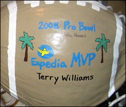 Official Painted Pro Bowl Football Coconut