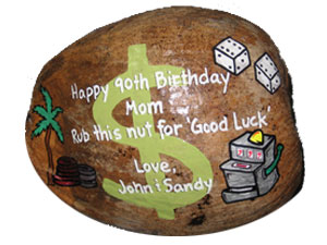 The Gambler Birthday Coconut