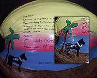 Personalized corporate announcements and promotional corporate gifts