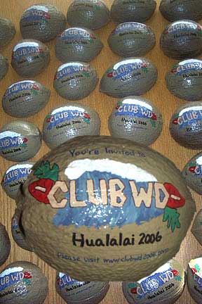 Unique Tropical  Invitations - send personalized coconuts