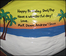 Hand painted coconuts for unique birthday gifts