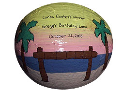 Unique Gift Idea - personalized handpainted coconut half shells