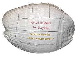 Unique personalized volleyball gifts for the sports fan or coach!