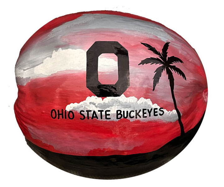 Ohio State Buckeye Coconut