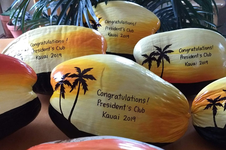 unique Presidents Club awards