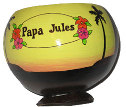 genuine coconut shell kava cups